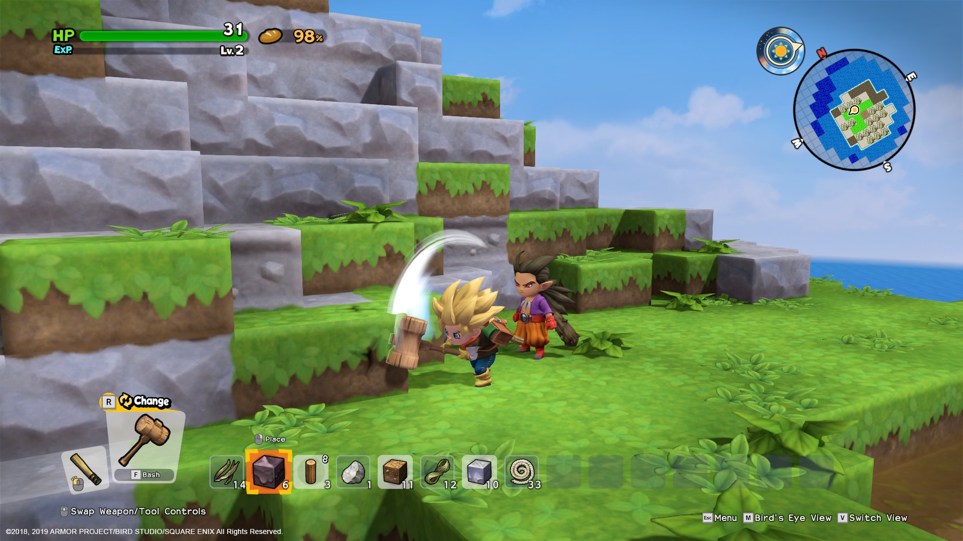 【Switch】勇者斗恶龙：建造者2/创世小玩家2 v1.7.3d+金手指丨DRAGON QUEST BUILDERS 2