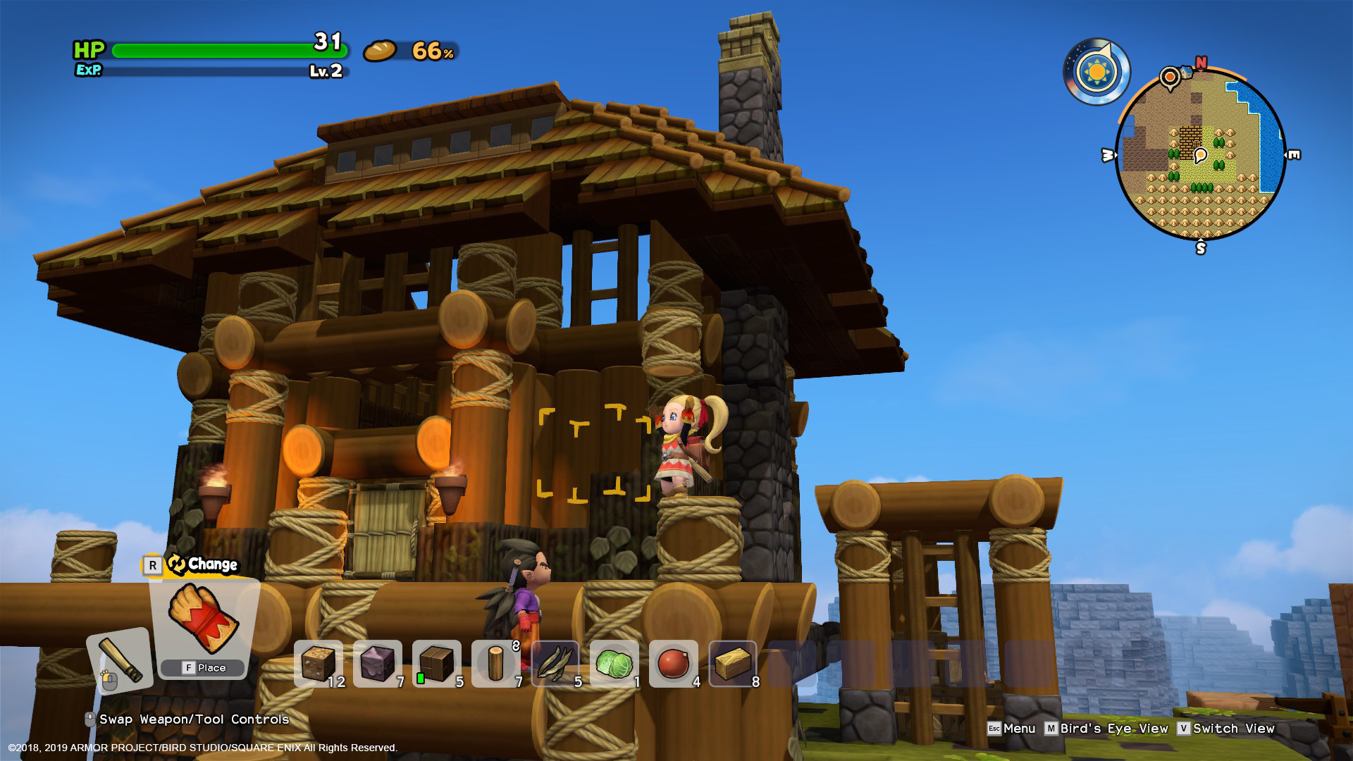 【Switch】勇者斗恶龙：建造者2/创世小玩家2 v1.7.3d+金手指丨DRAGON QUEST BUILDERS 2