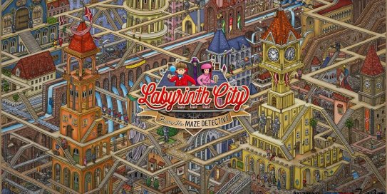 【Switch】迷宫大侦探丨Labyrinth City: Pierre the Maze Detective