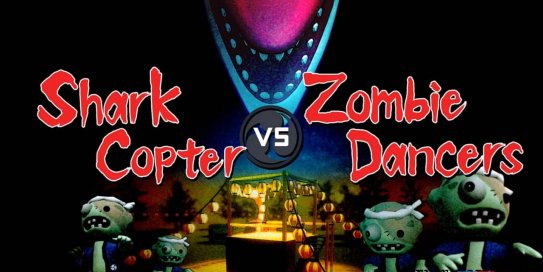 【Switch】鲨鱼直升机VS霹雳舞僵尸丨Shark Copter vs. Zombie Dancers