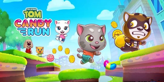 【Switch】汤姆猫糖果跑酷丨Talking Tom Candy Run