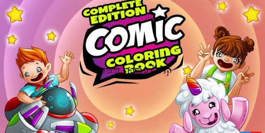 【Switch】填涂漫画 完全版 Comic Coloring Book – Complete Edition